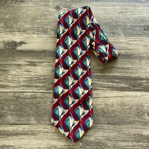 J. Garcia Butterfly Study Collection Nine Silk Tie. X-Long